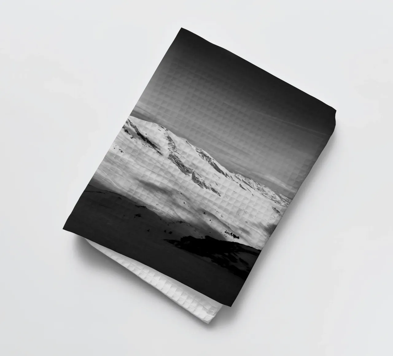 Black and White Alps canovaccio da cucina da Sebastian Hilgetag