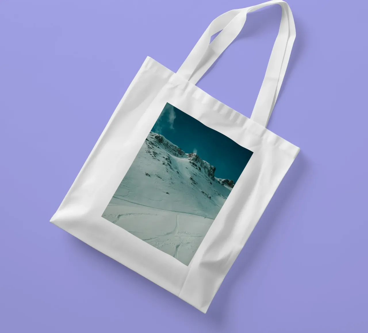 Clouds and Snow borsa in juta da Sebastian Hilgetag