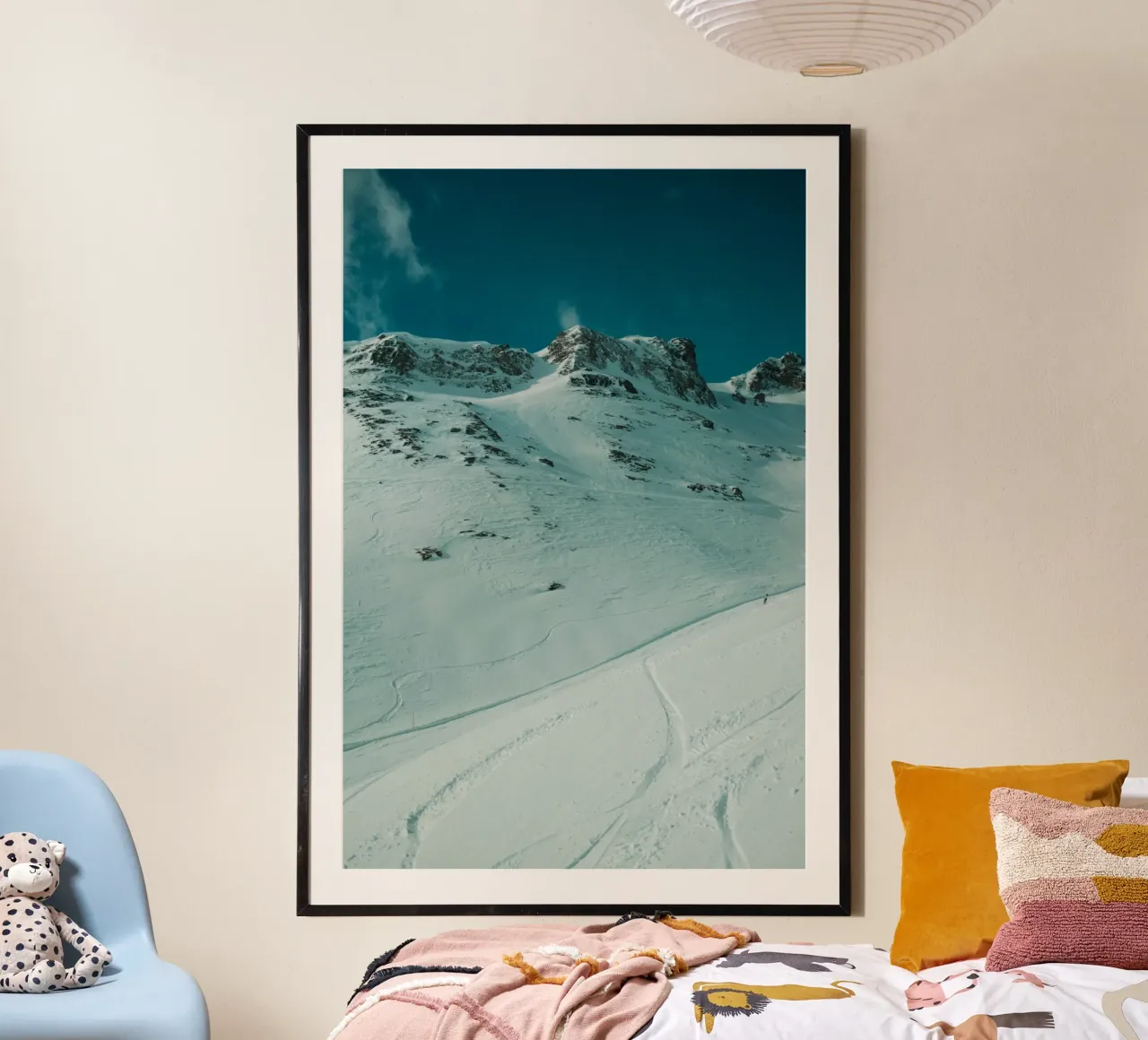 Clouds and Snow carta hahnemühle da Sebastian Hilgetag