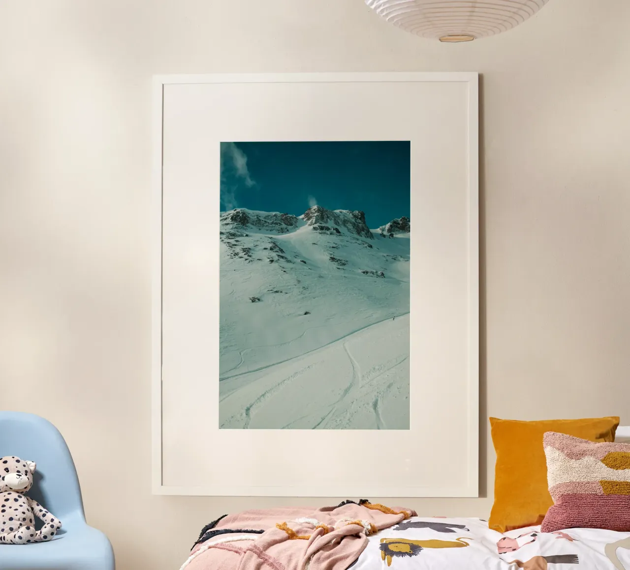 Clouds and Snow carta hahnemühle da Sebastian Hilgetag