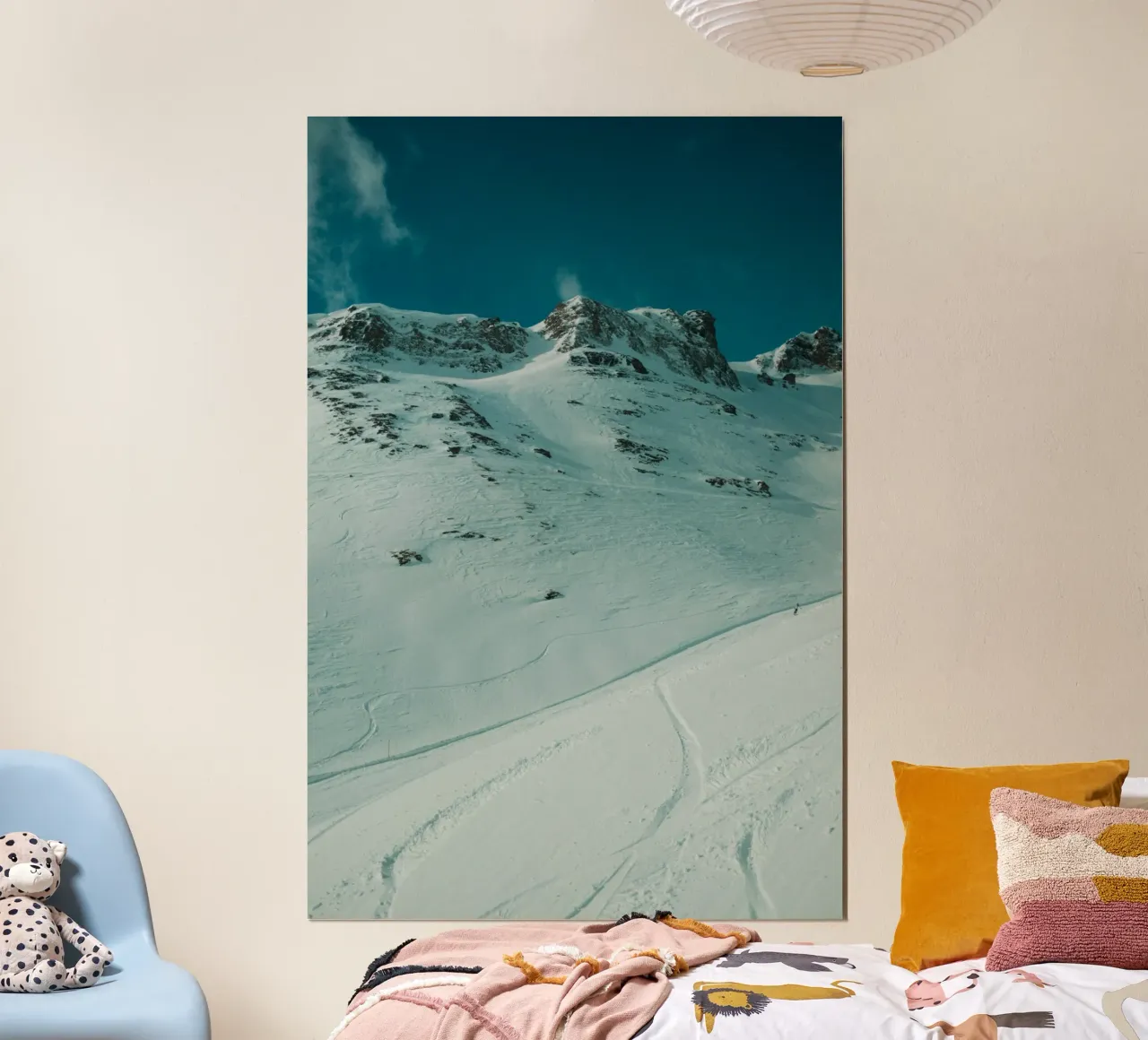 Clouds and Snow carta hahnemühle da Sebastian Hilgetag