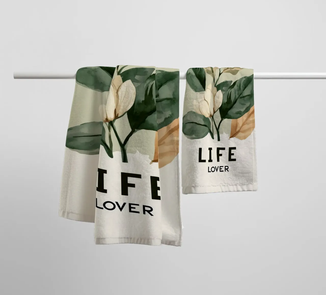 Life Lover No 2 asciugamano da bagno da treechild