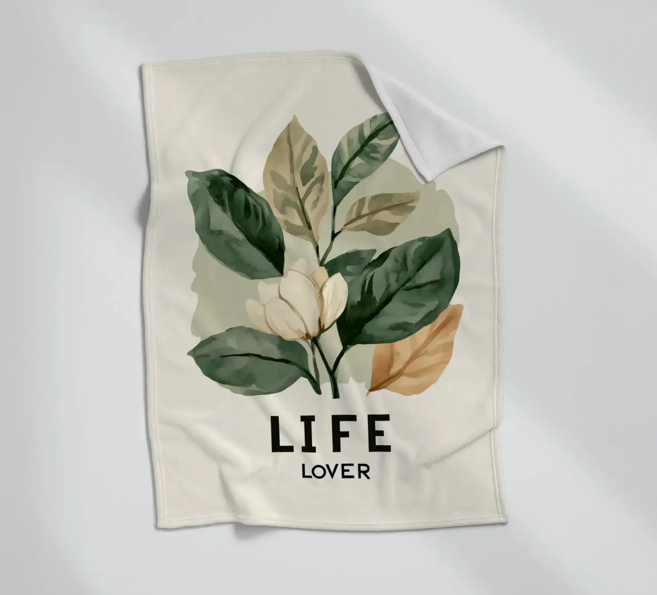 Life Lover No 2 coperta in pile da treechild