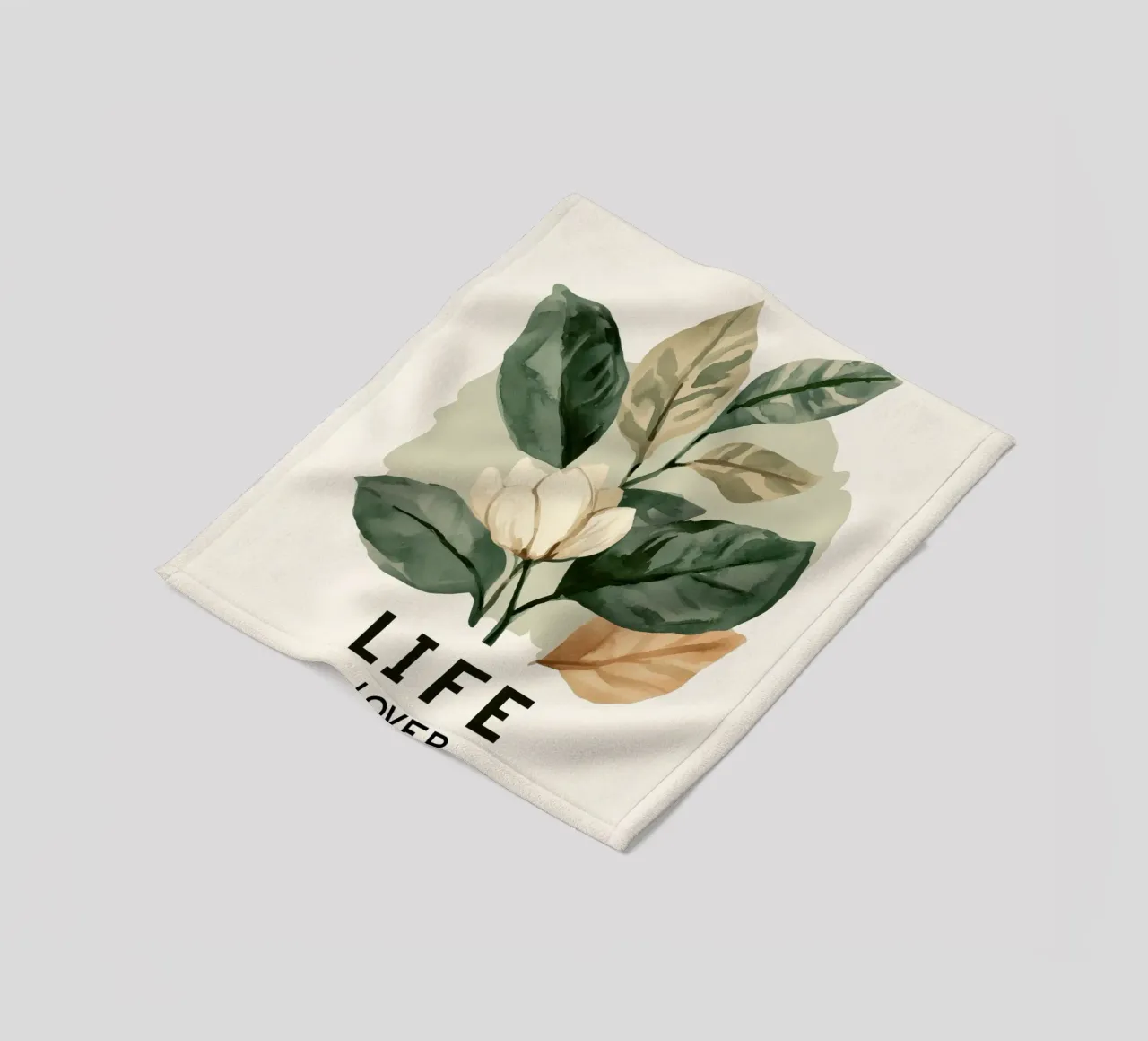 Life Lover No 2 coperta in pile da treechild
