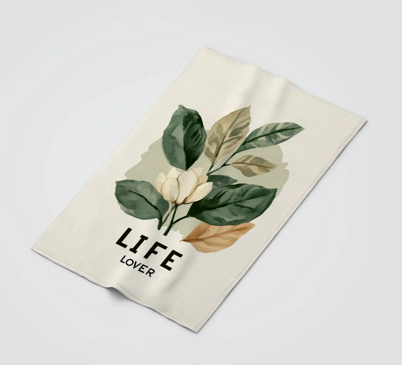 Life Lover No 2 coperta in pile da treechild