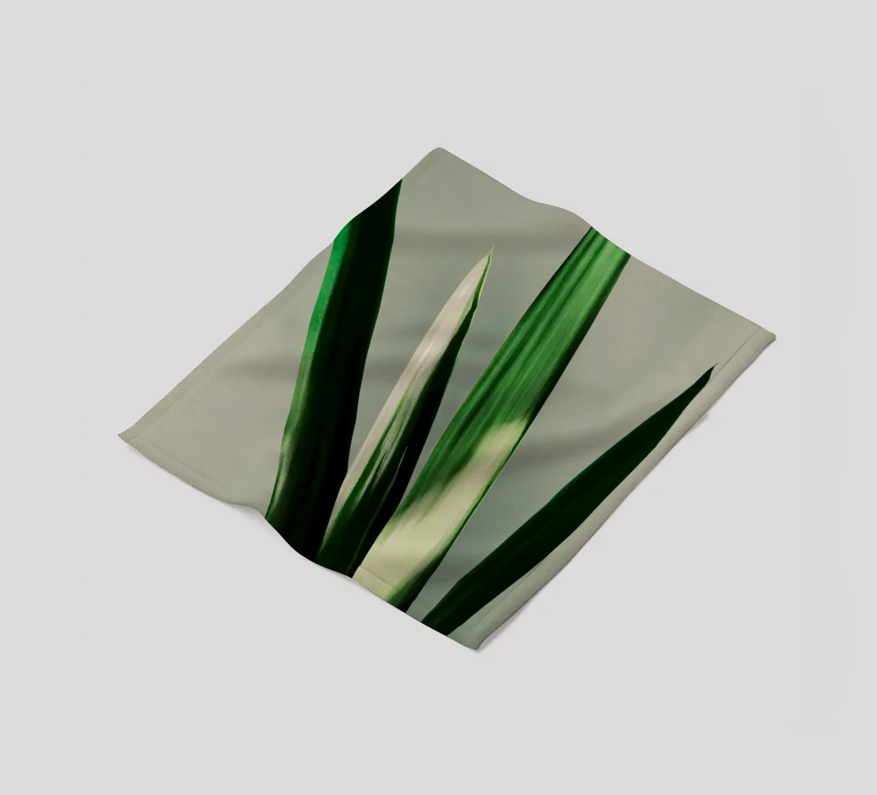 Green Leaves coperta in pile da Sebastian Hilgetag