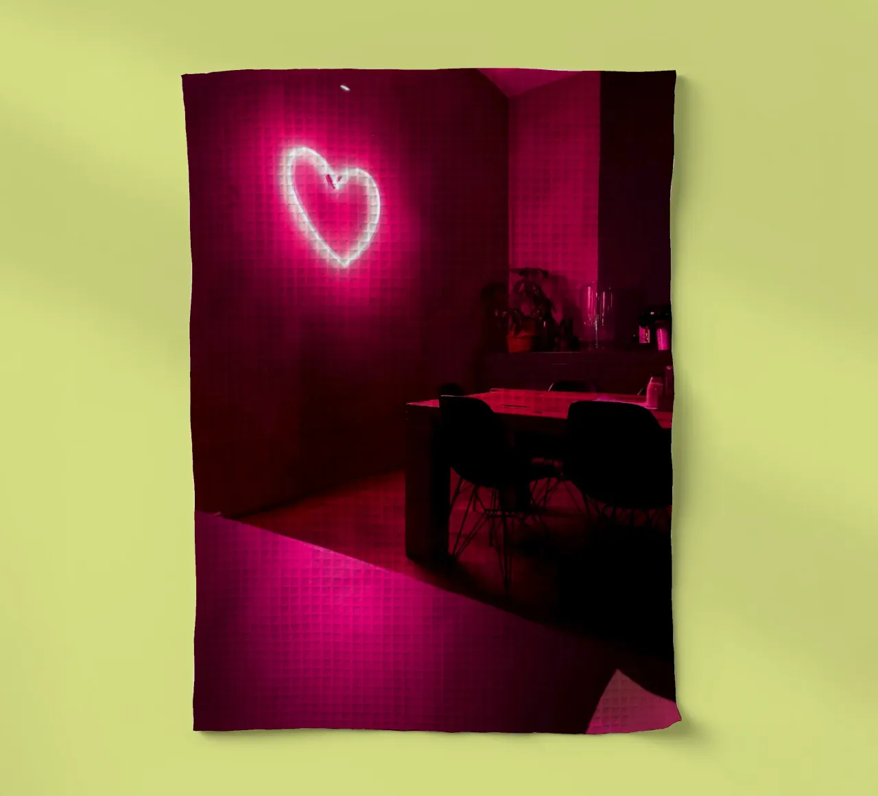 Love is everywhere canovaccio da cucina da Sebastian Hilgetag