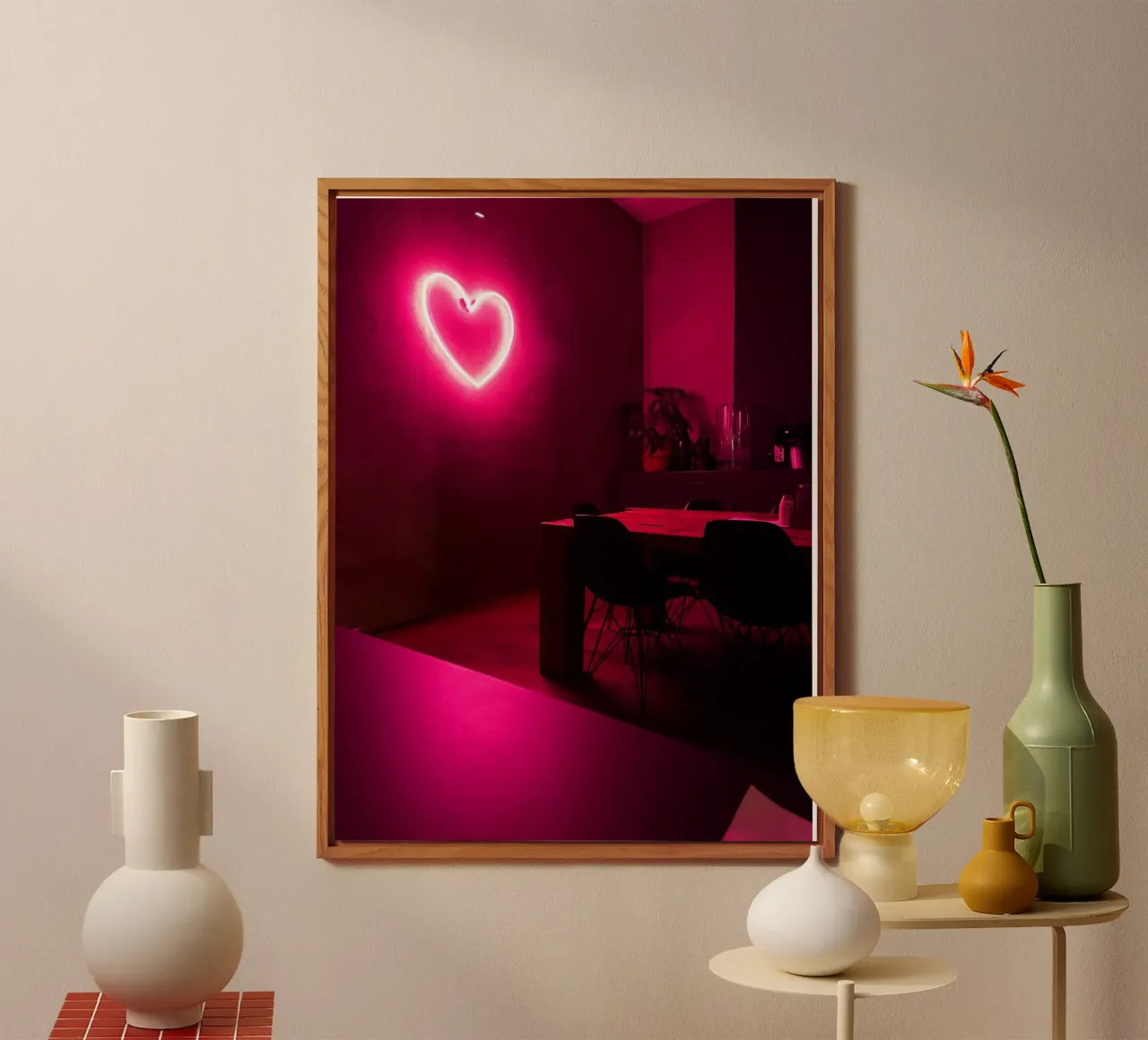 Love is everywhere alluminio dibond da Sebastian Hilgetag