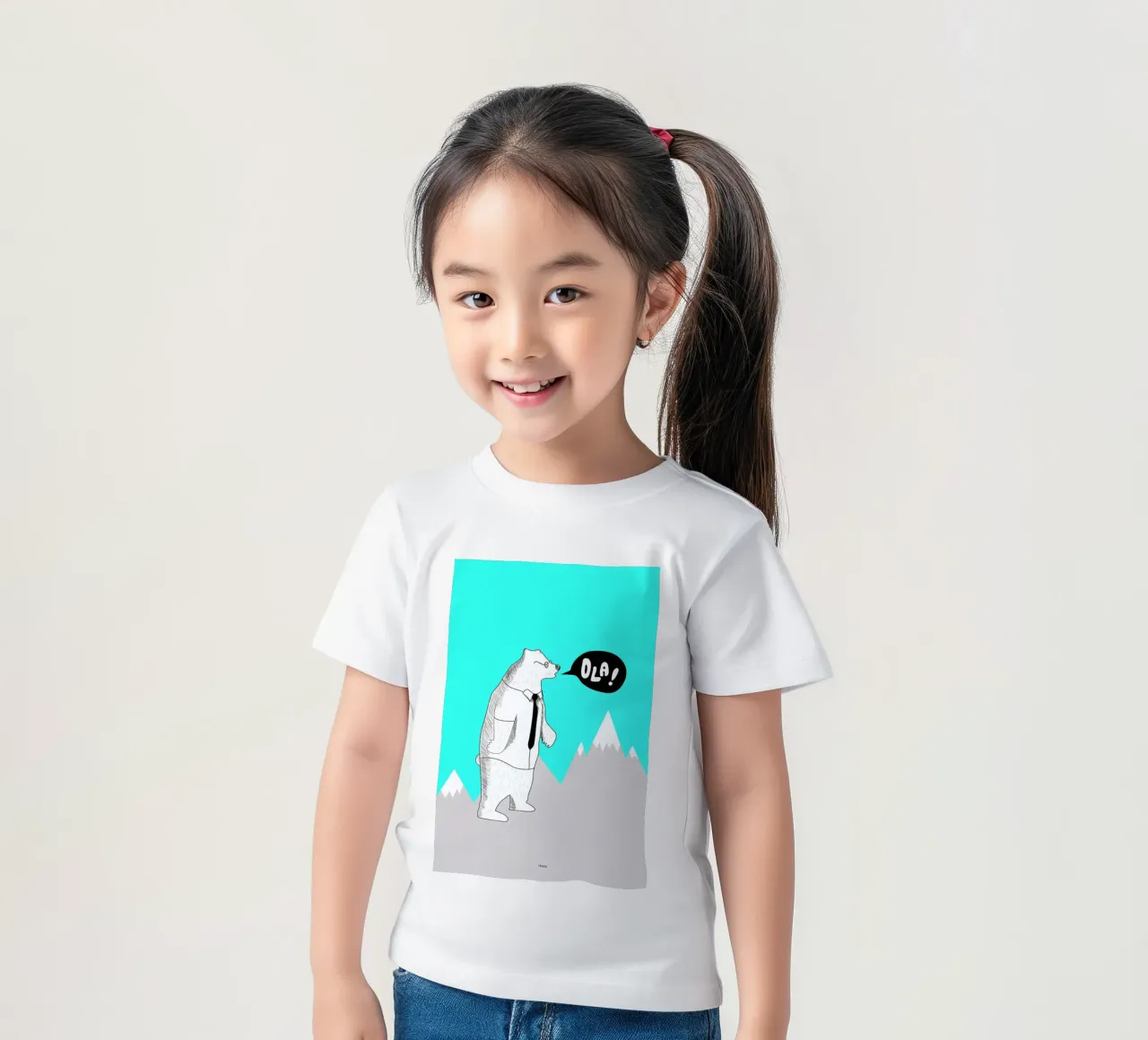 Ola t-shirt bambini da Iglou