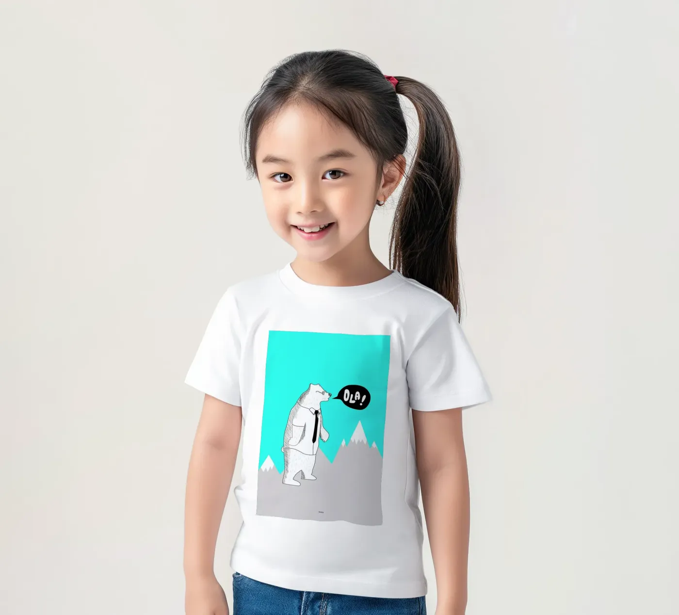 Ola t-shirt bambini da Iglou