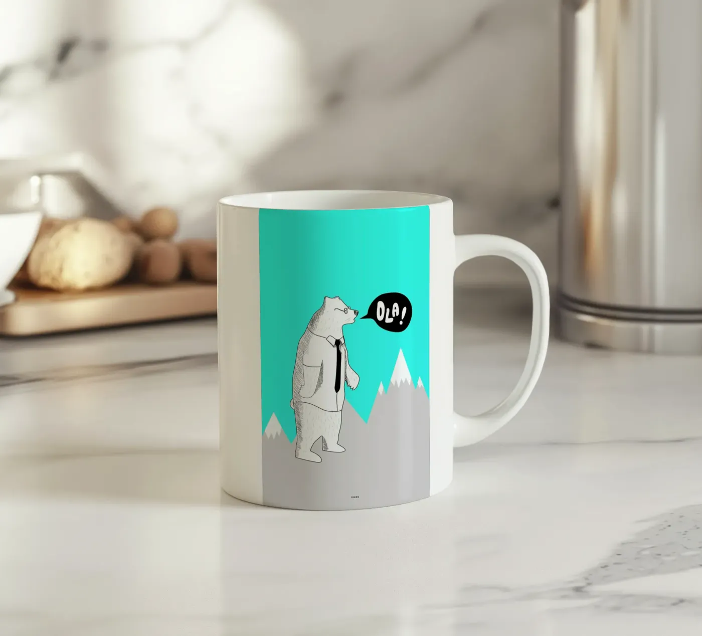 Ola ceramic mug by Iglou
