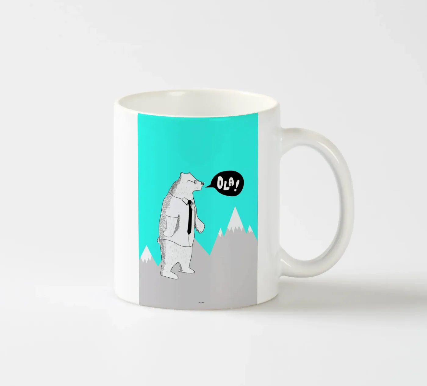 Ola ceramic mug by Iglou
