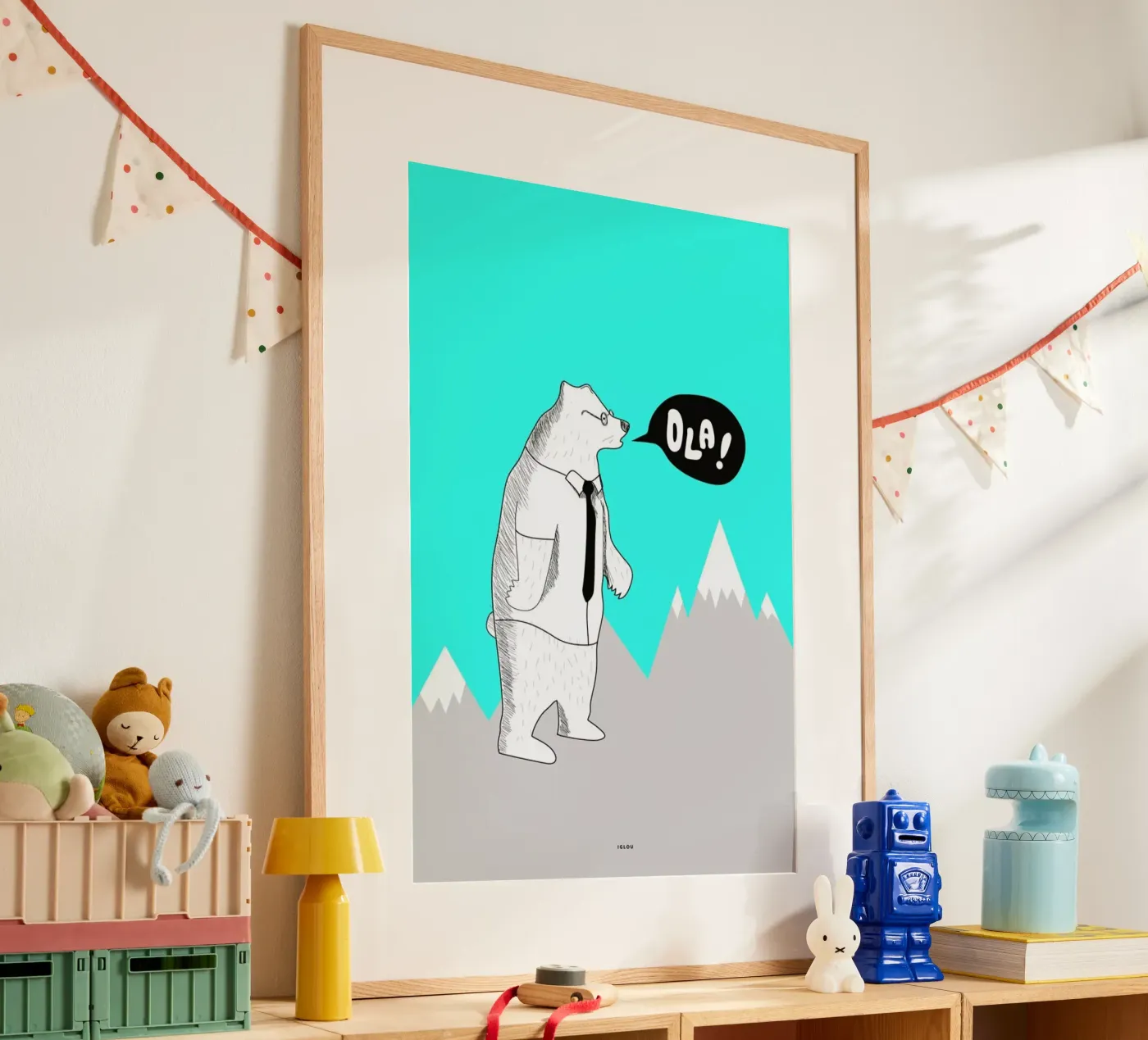 Ola Poster von Iglou