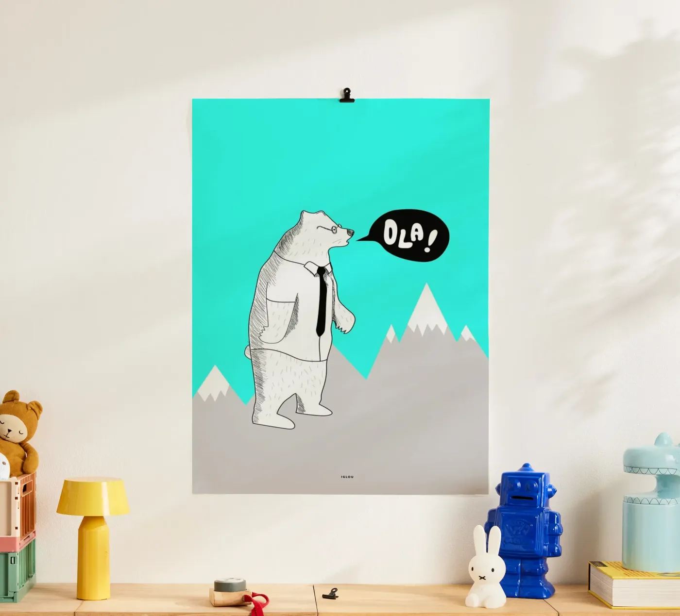 Ola Poster von Iglou