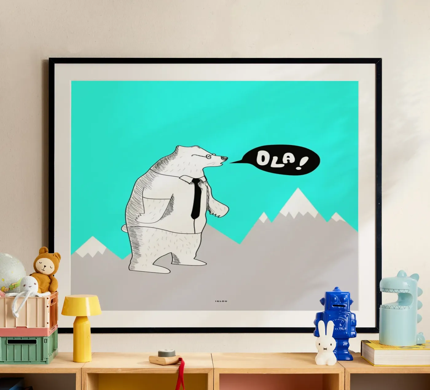 Ola Poster von Iglou