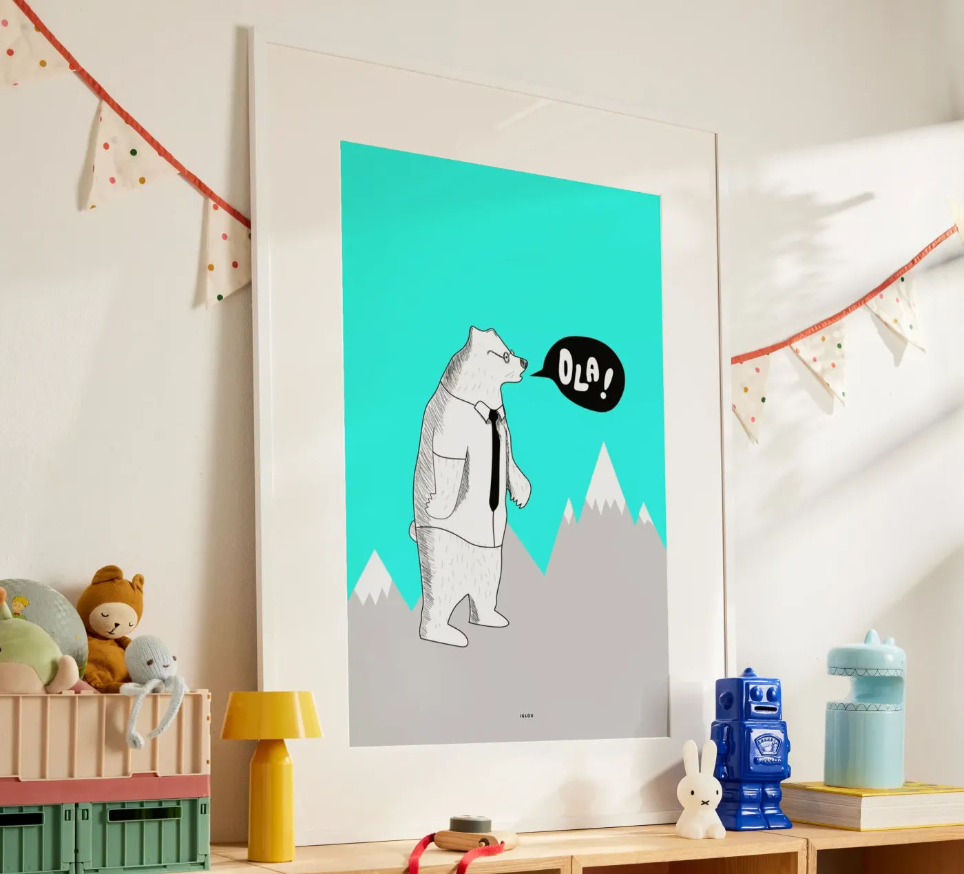 Ola Poster von Iglou