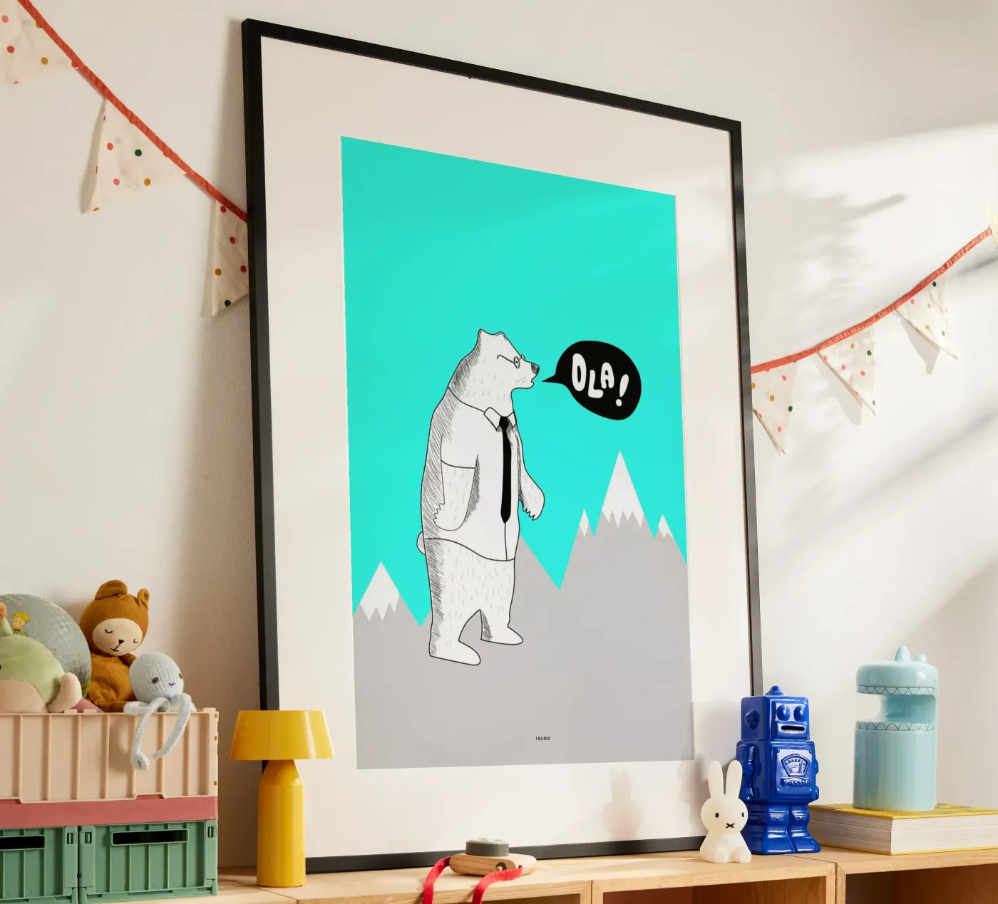 Ola Poster von Iglou