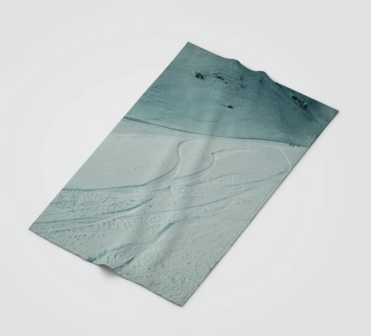 Perfect Ride in the Snow coperta in pile da Sebastian Hilgetag