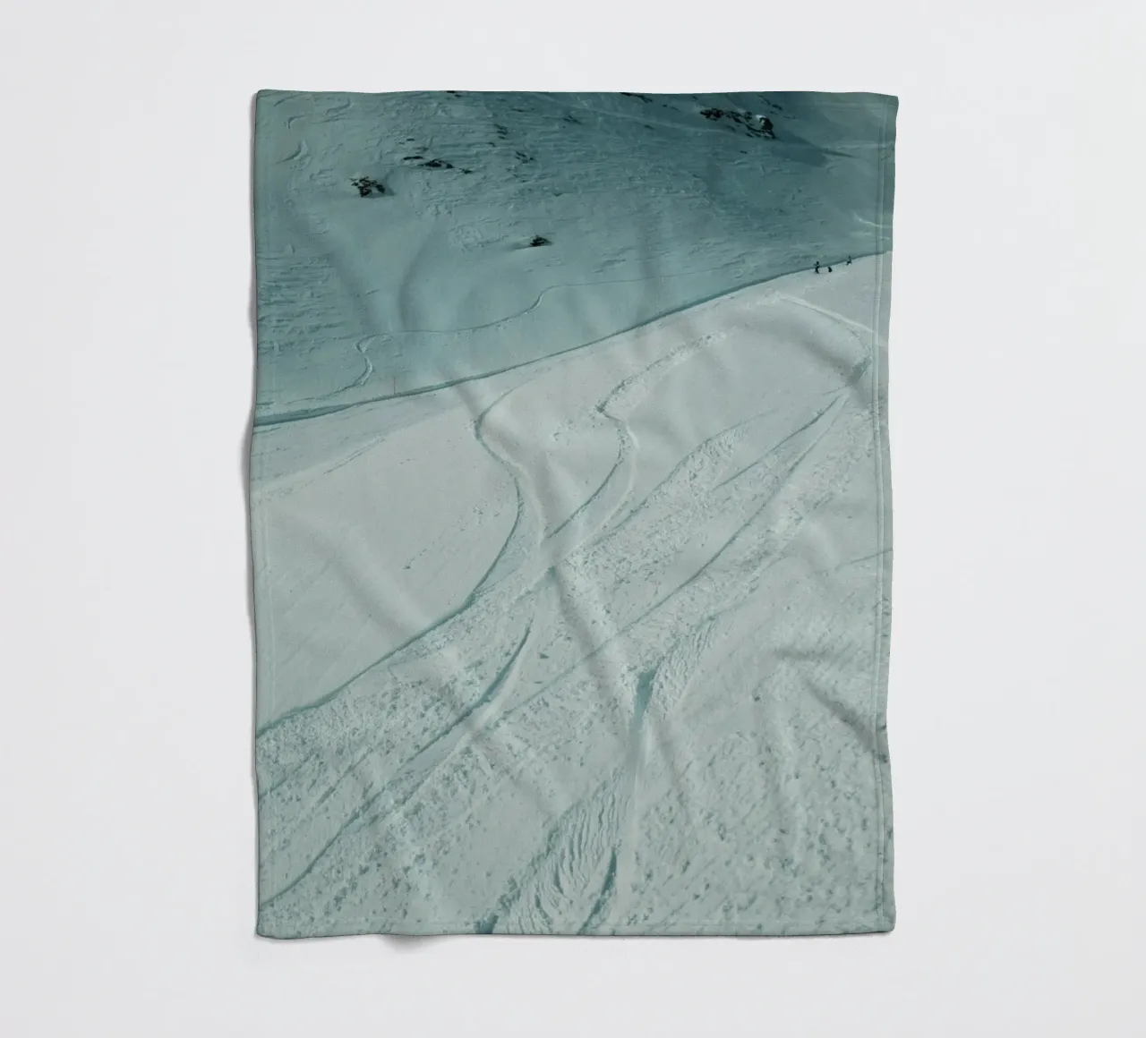 Perfect Ride in the Snow coperta in pile da Sebastian Hilgetag