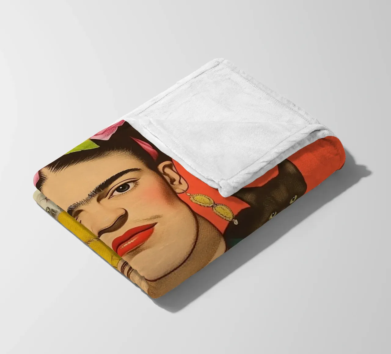 I gattini di Frida coperta in pile da Carinaprint