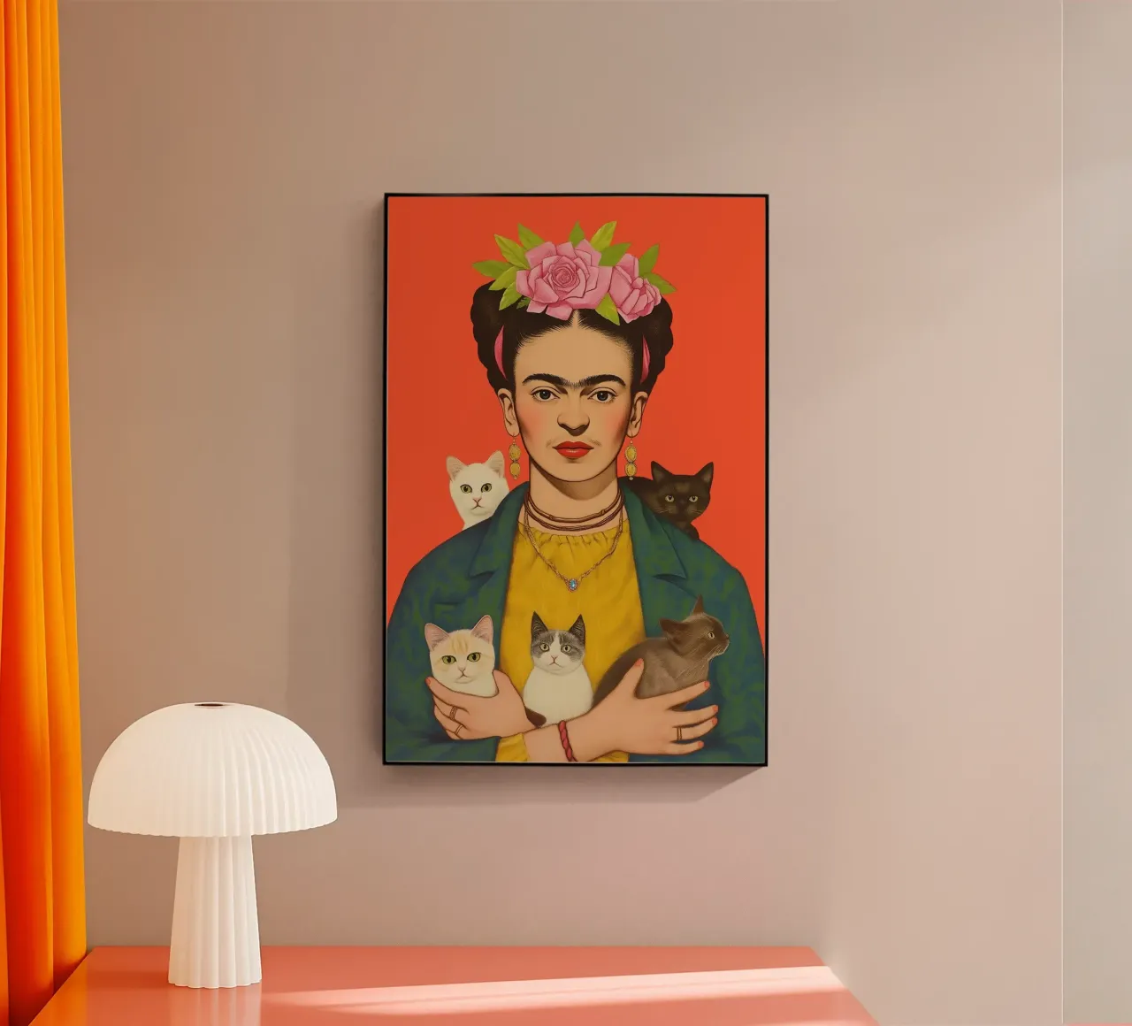 I gattini di Frida plexiglass da Carinaprint