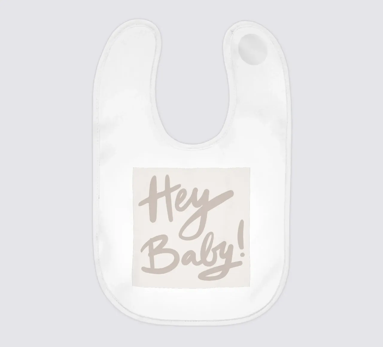 Hey Baby 1 baby bib by Studio Memb