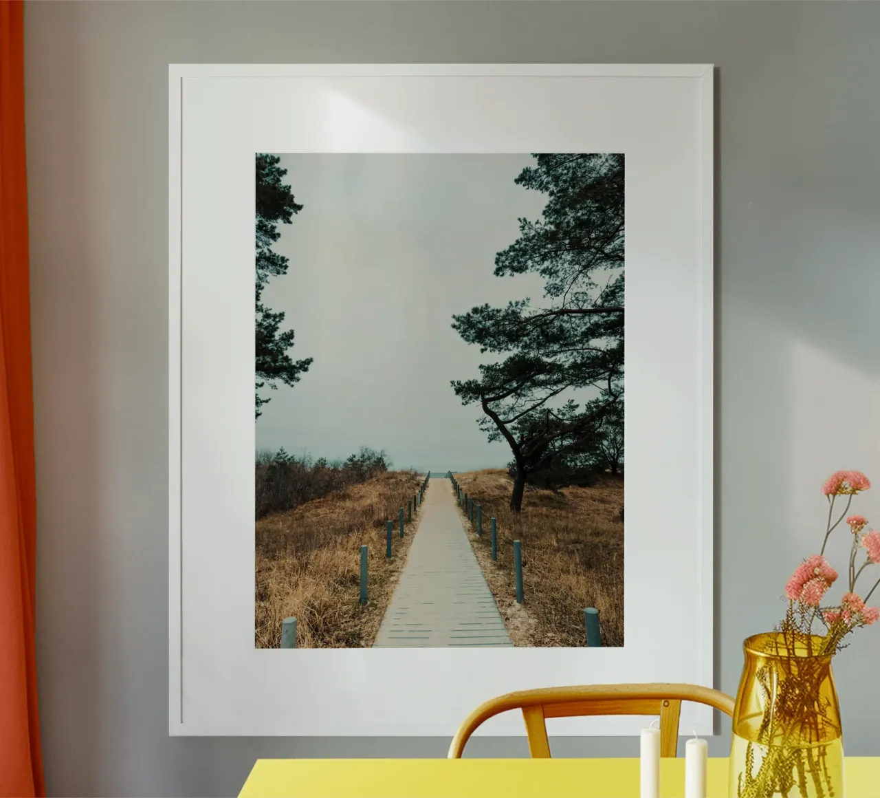 Secluded Beach Path 02 carta hahnemühle da Sebastian Hilgetag