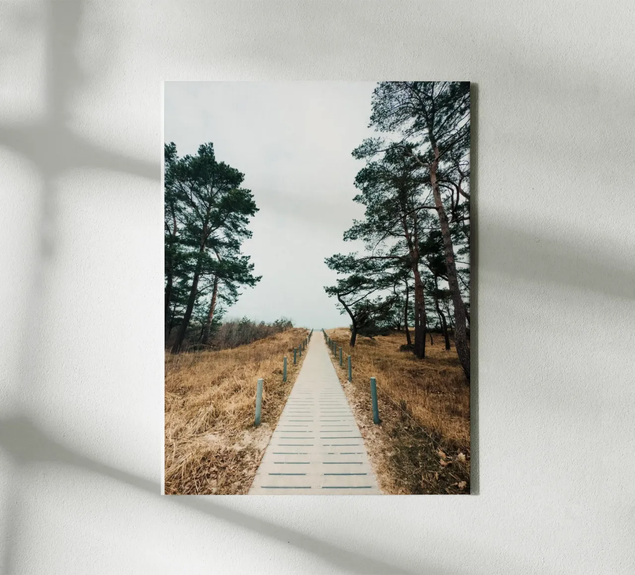 Secluded Beach Path tela con Cornice a cassetta da Sebastian Hilgetag