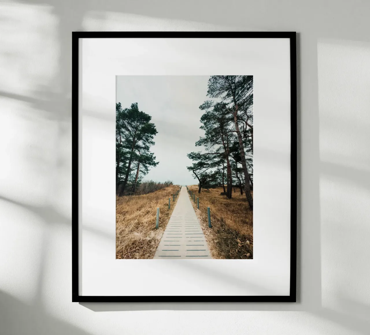 Secluded Beach Path poster da Sebastian Hilgetag