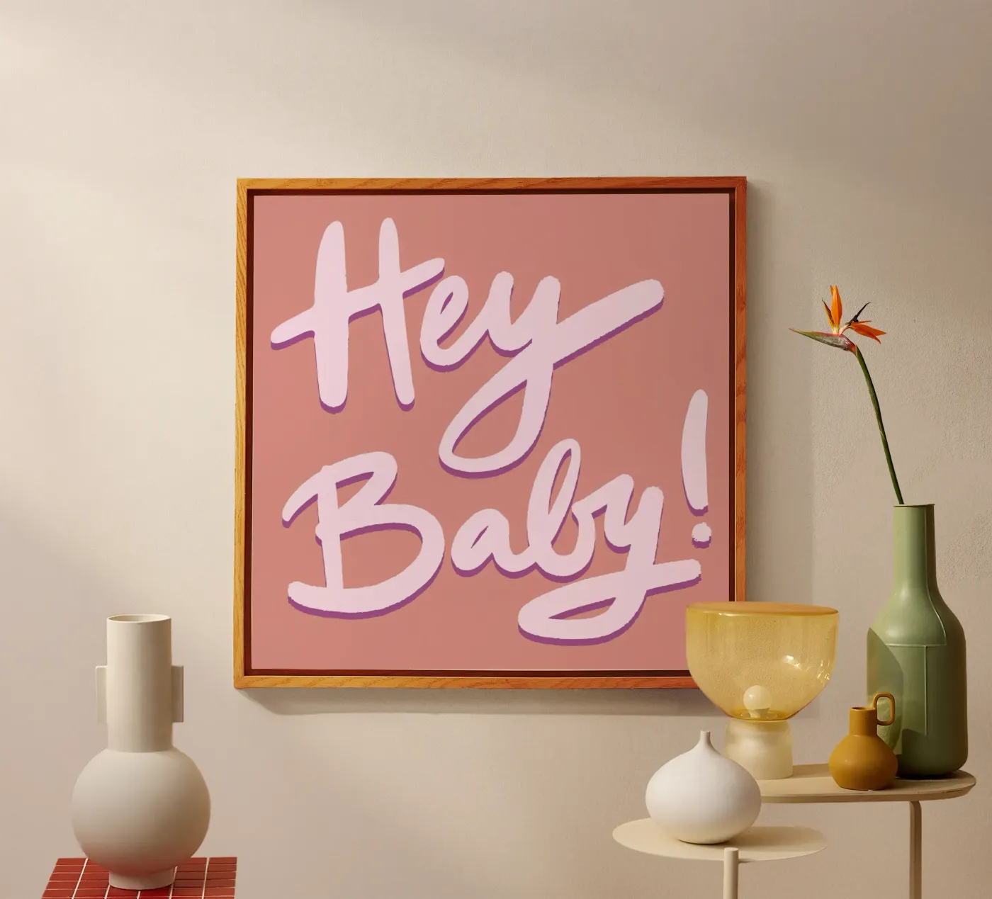 Hey Baby 2 plexiglass da Studio Memb