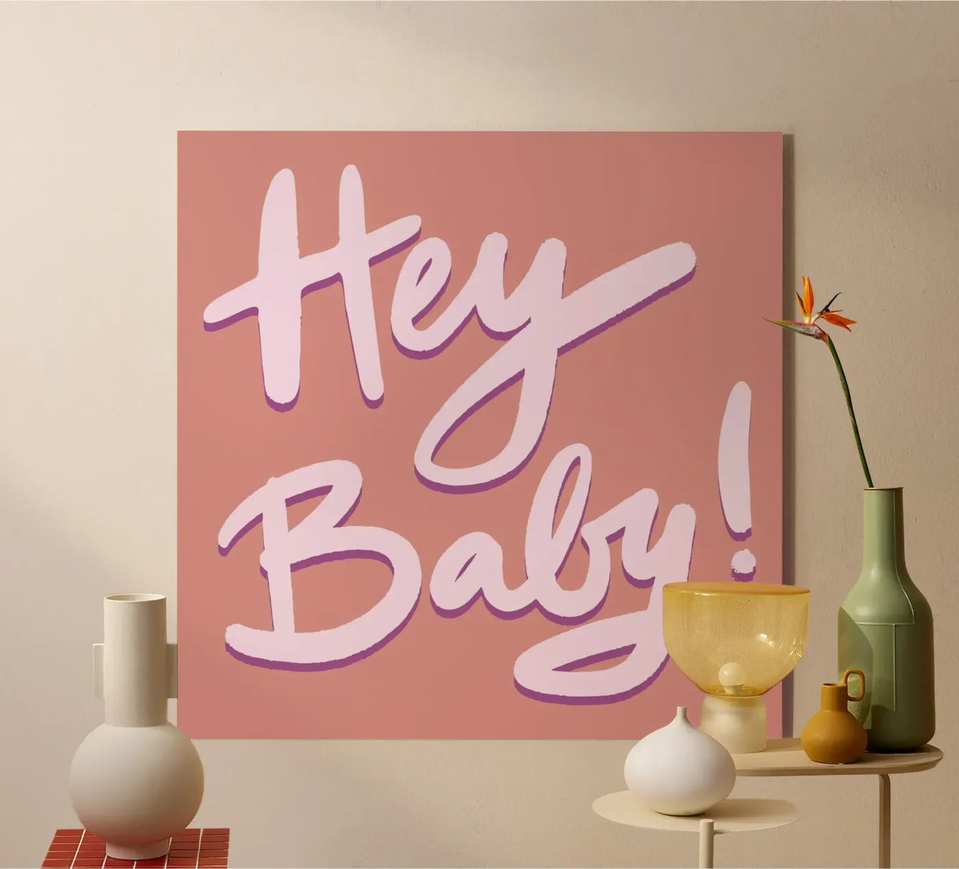 Hey Baby 2 plexiglass da Studio Memb