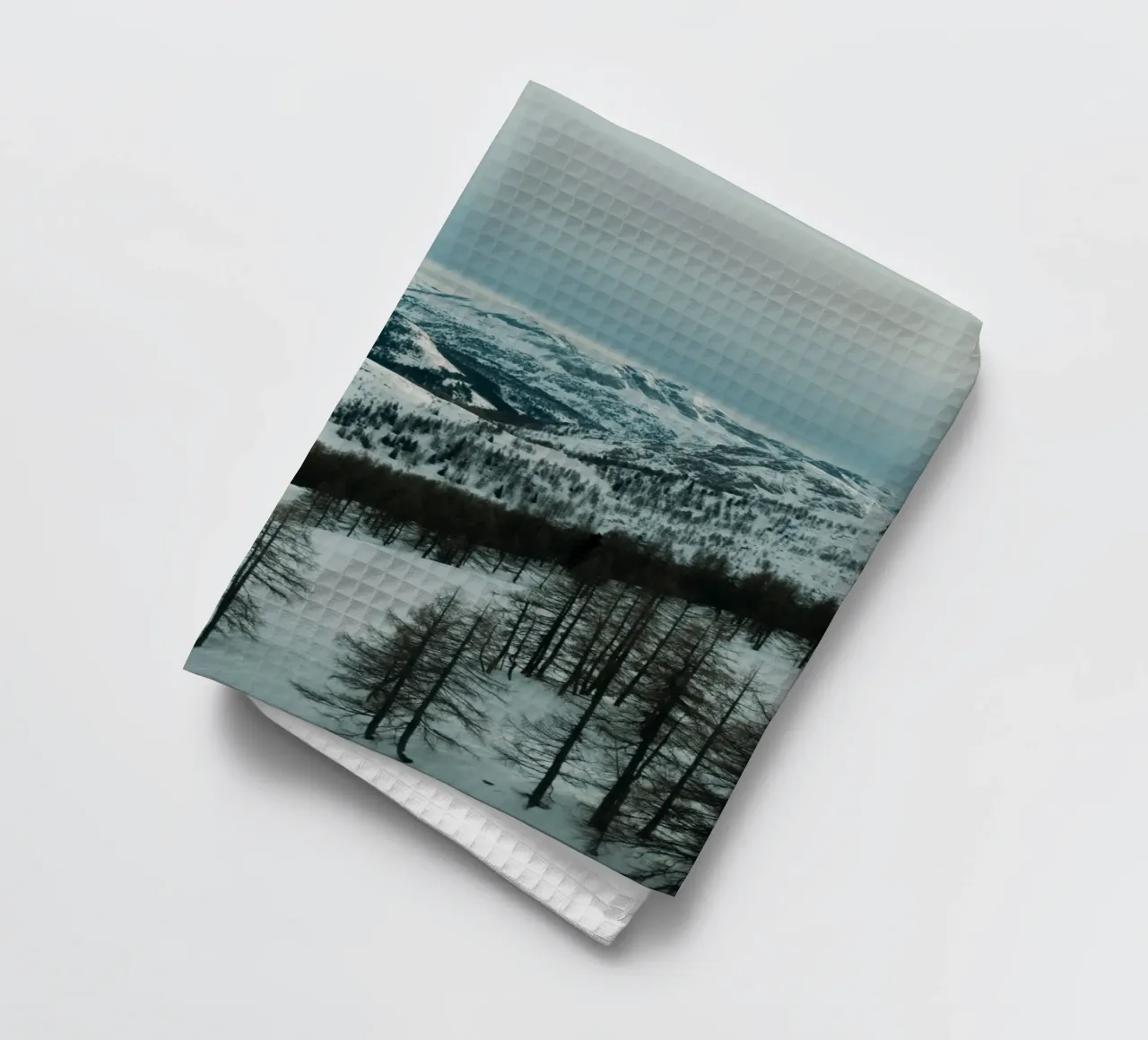 Snowy Alps canovaccio da cucina da Sebastian Hilgetag