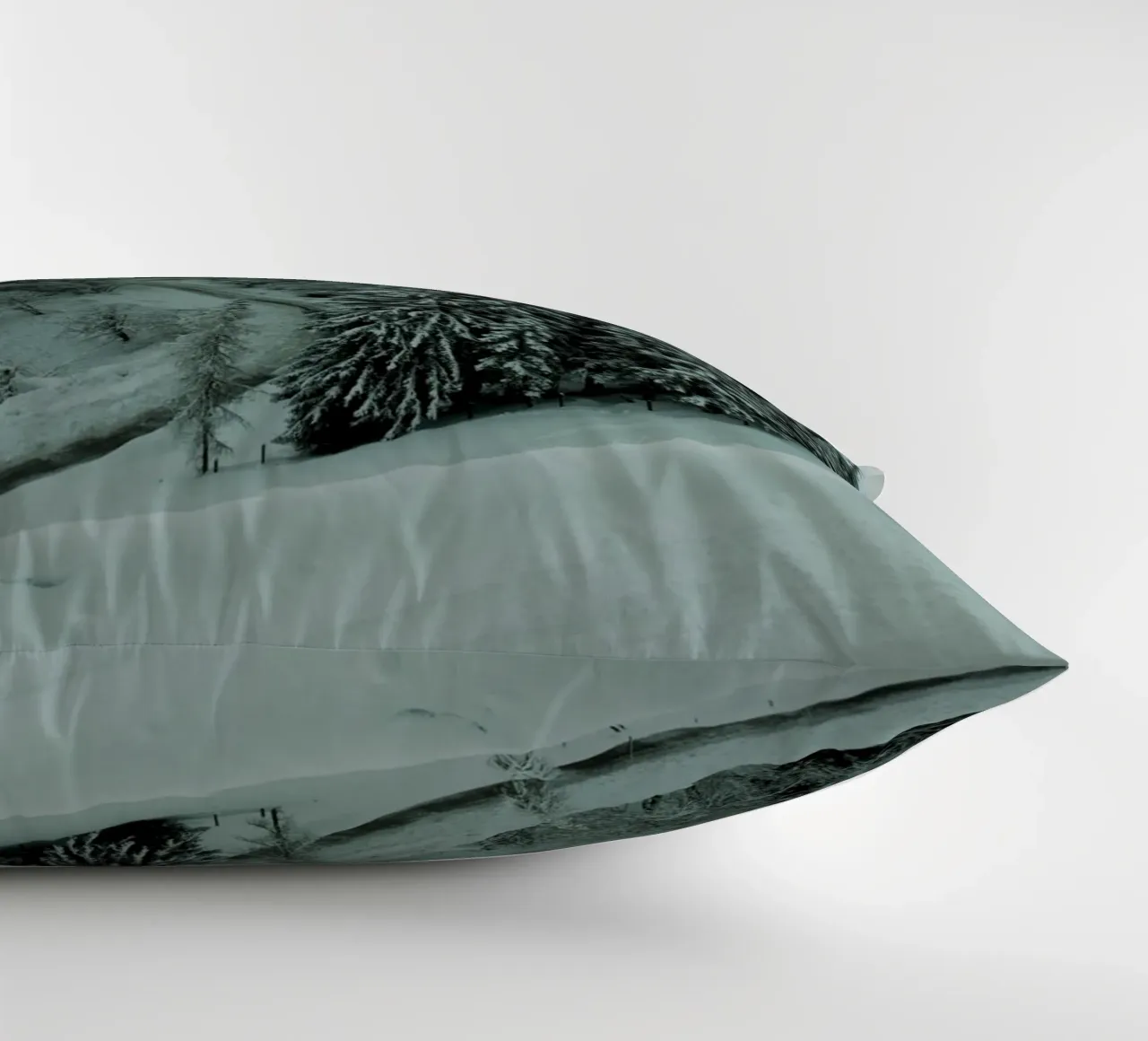 The Path through Winter cuscino da Sebastian Hilgetag