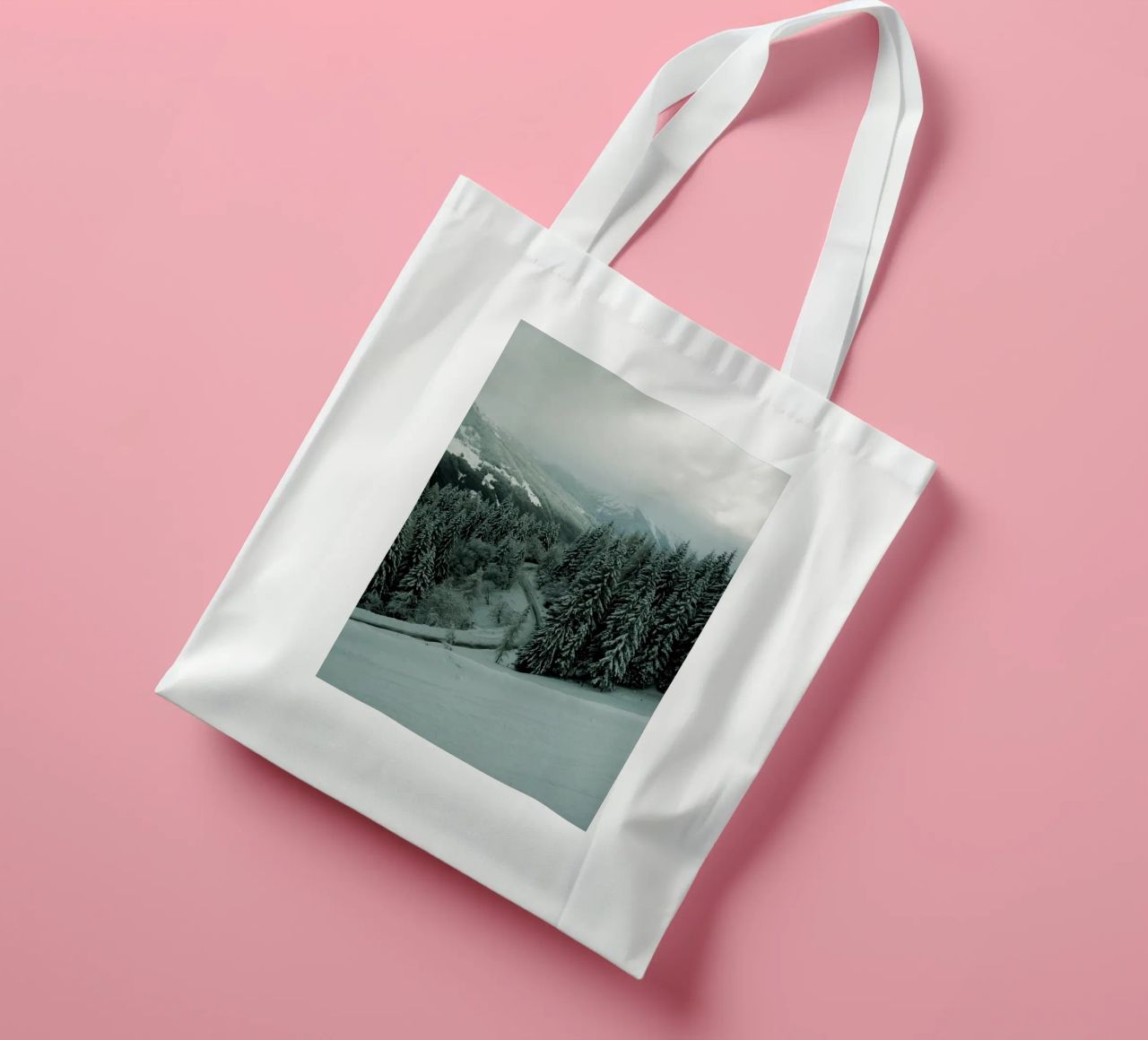 The Path through Winter borsa in juta da Sebastian Hilgetag