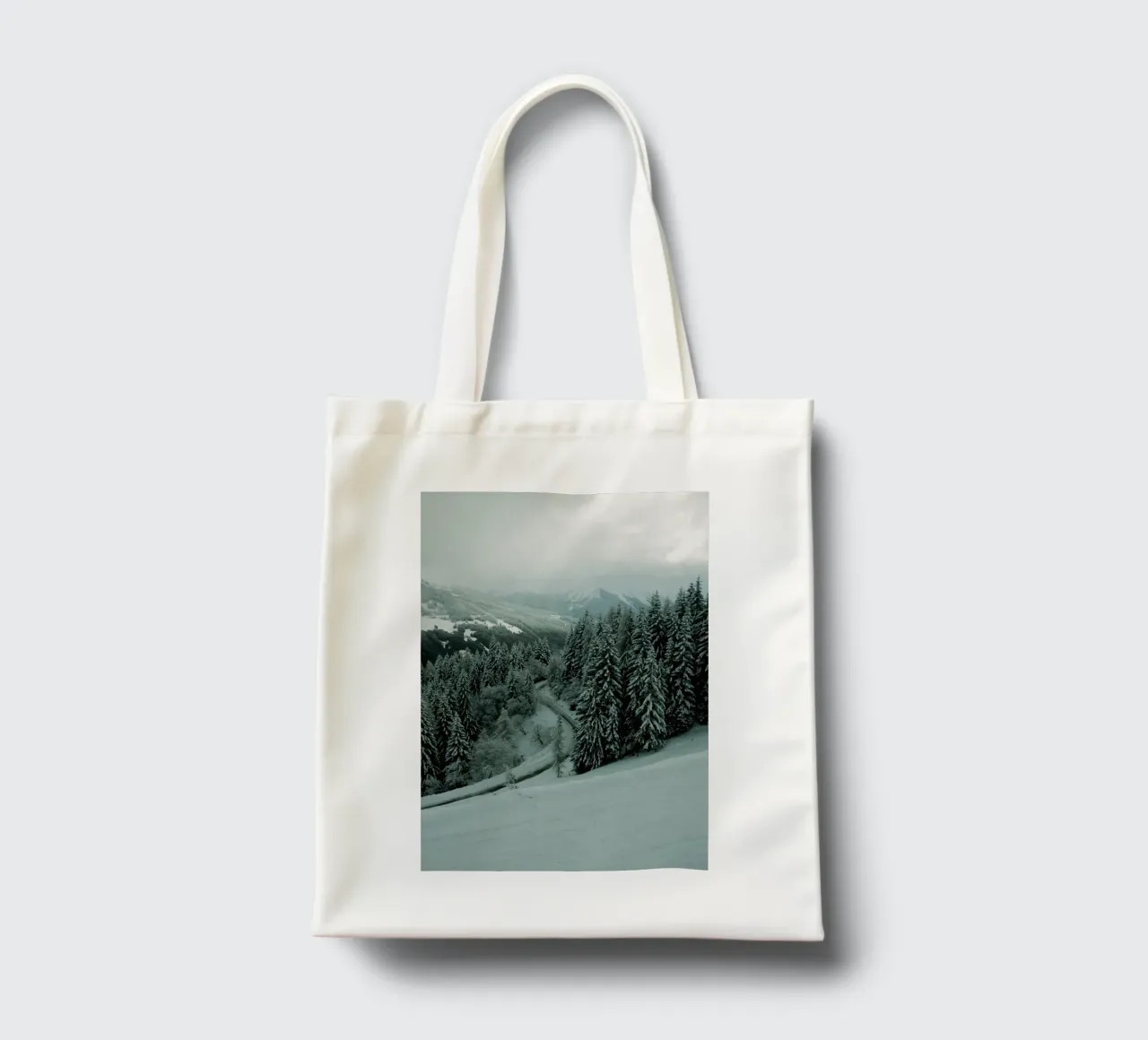 The Path through Winter borsa in juta da Sebastian Hilgetag