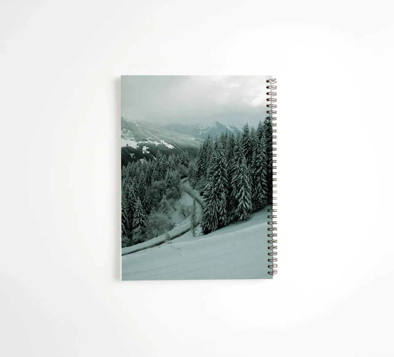 The Path through Winter spiral notebook by Sebastian Hilgetag