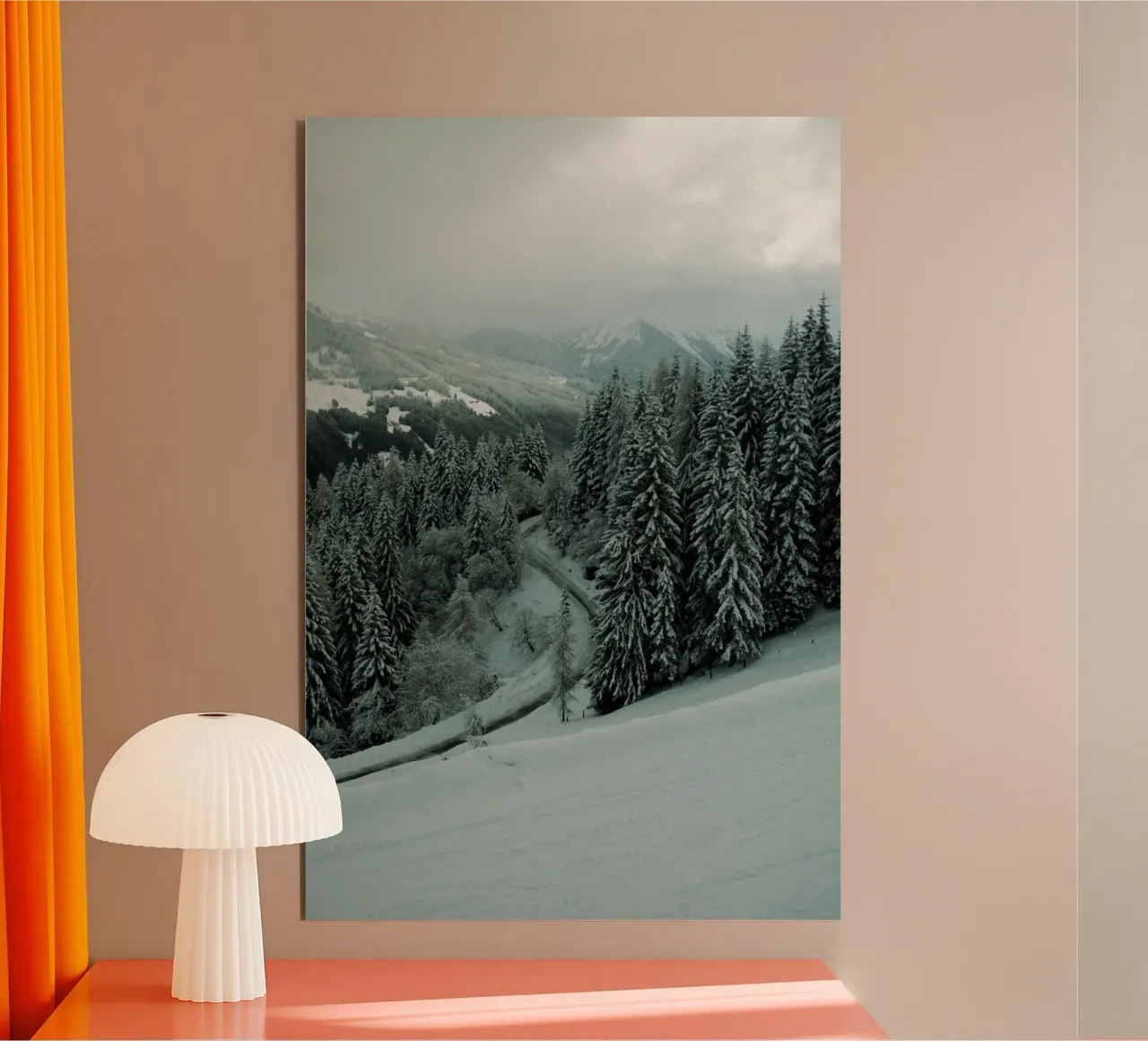 The Path through Winter pannello forex da Sebastian Hilgetag