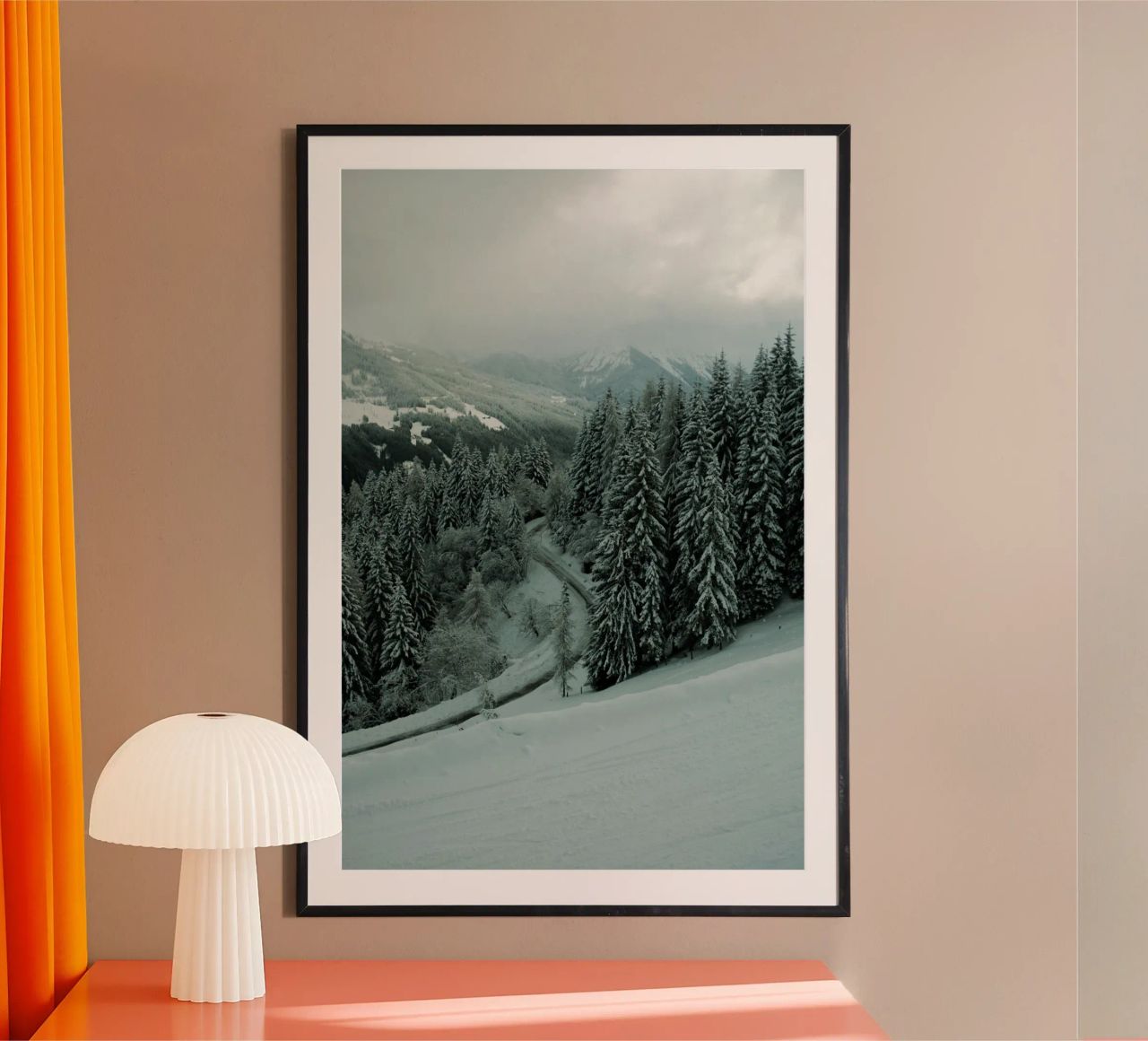 The Path through Winter carta hahnemühle da Sebastian Hilgetag