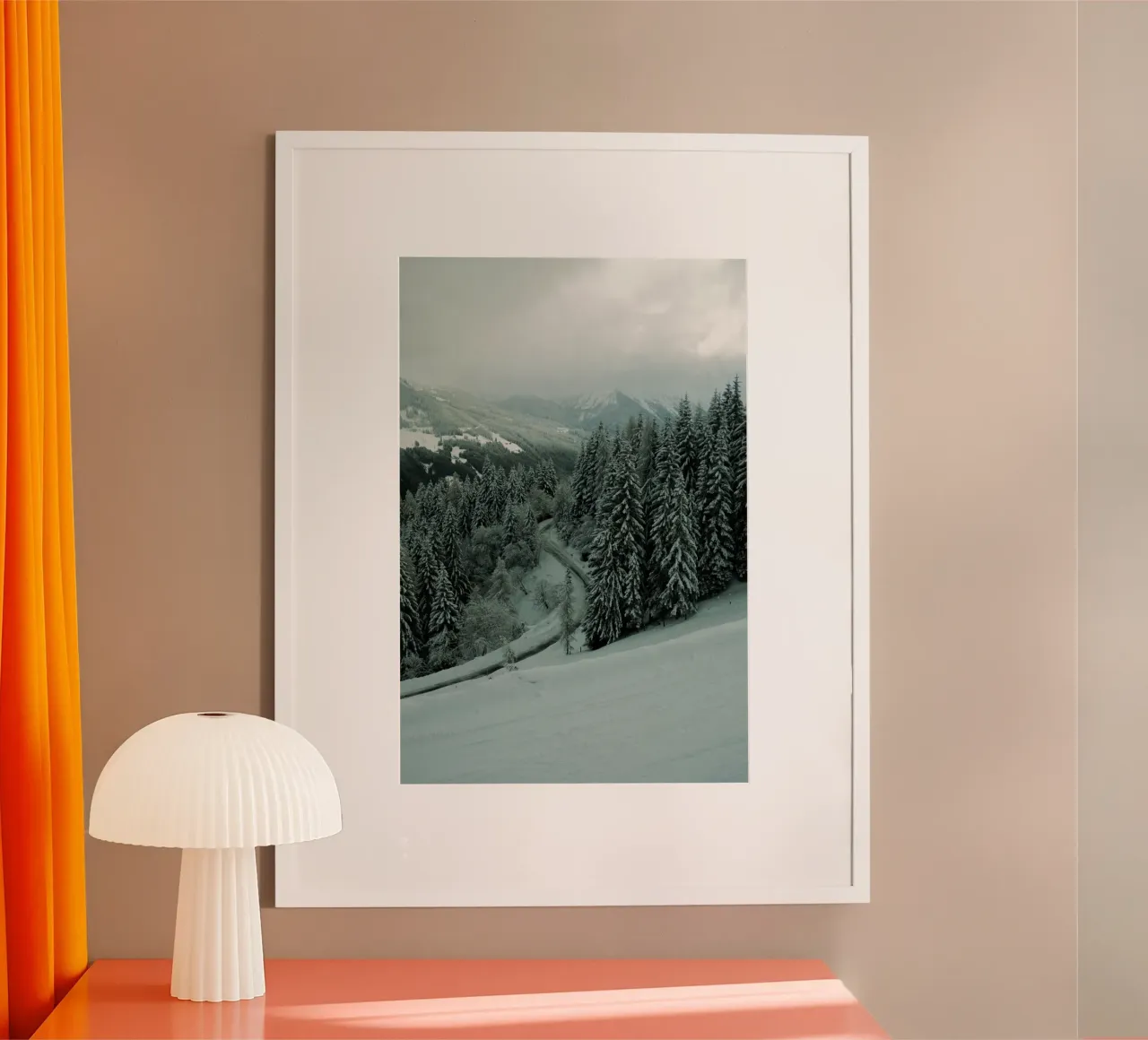 The Path through Winter carta hahnemühle da Sebastian Hilgetag