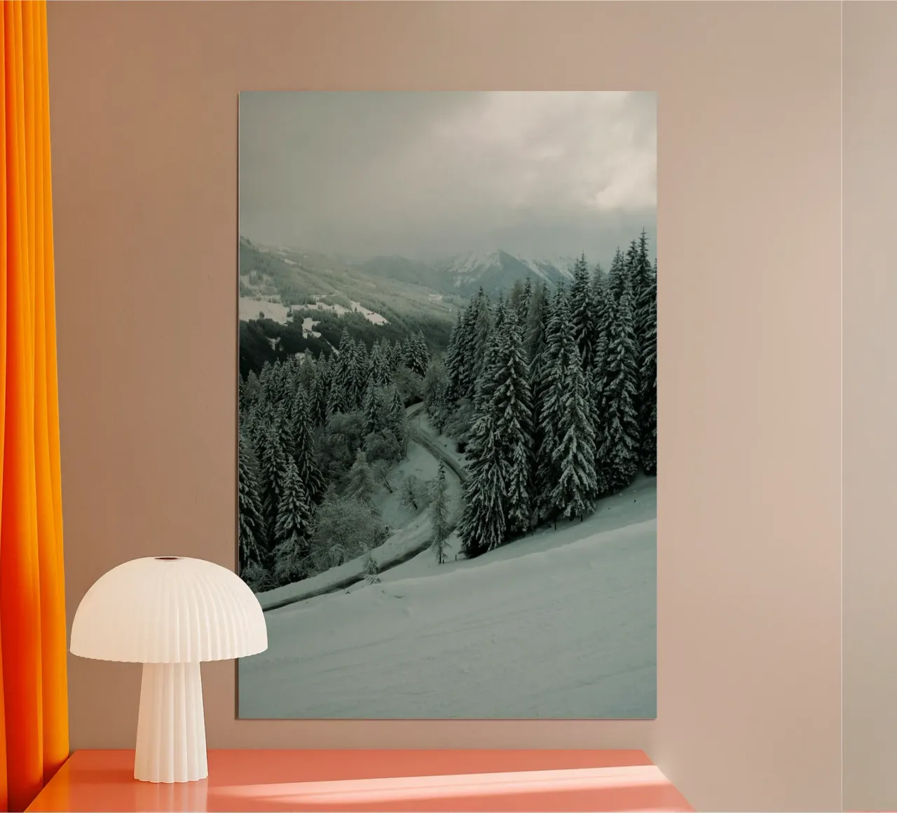 The Path through Winter poster da Sebastian Hilgetag