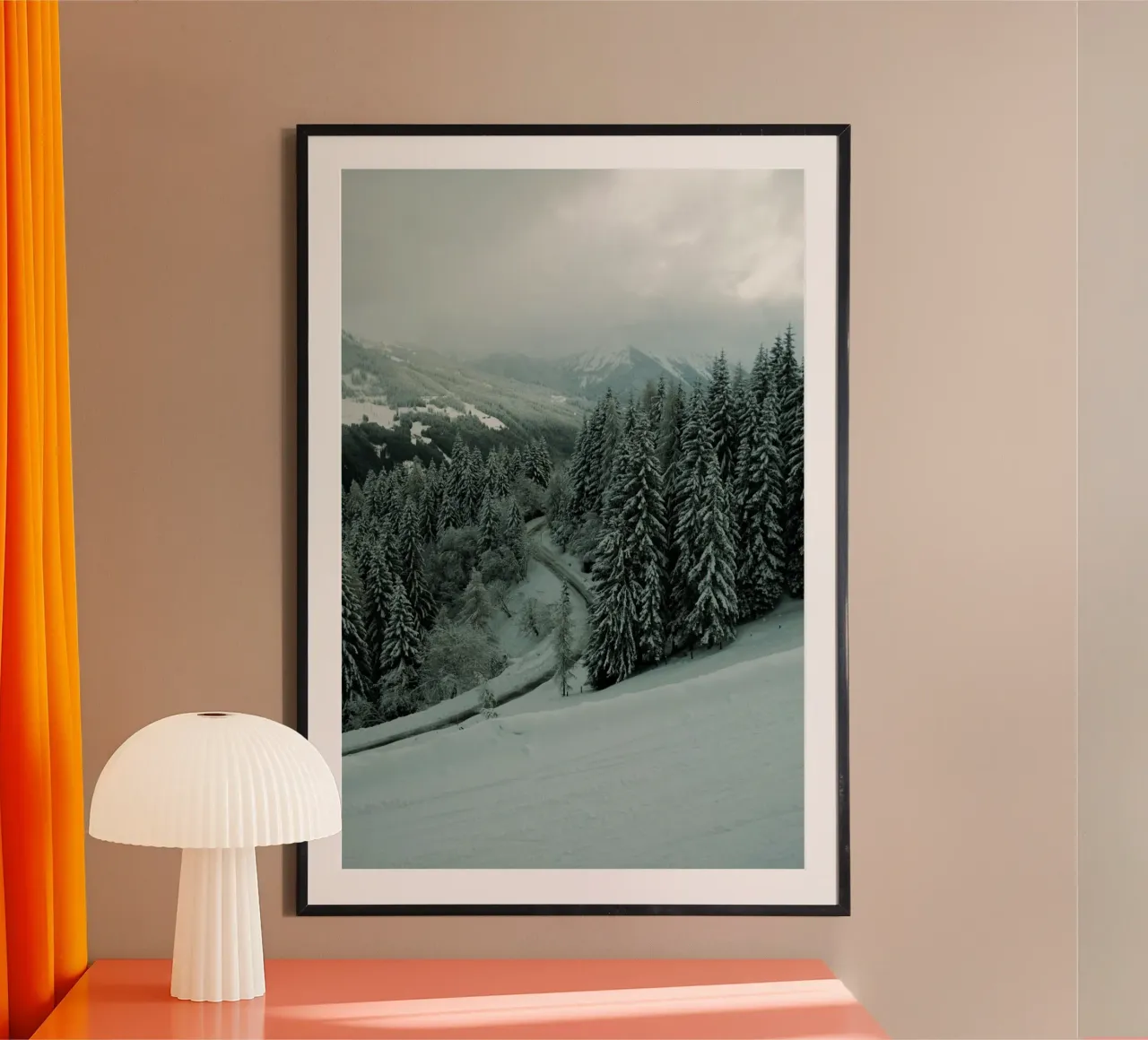 The Path through Winter hahnemühle de Sebastian Hilgetag