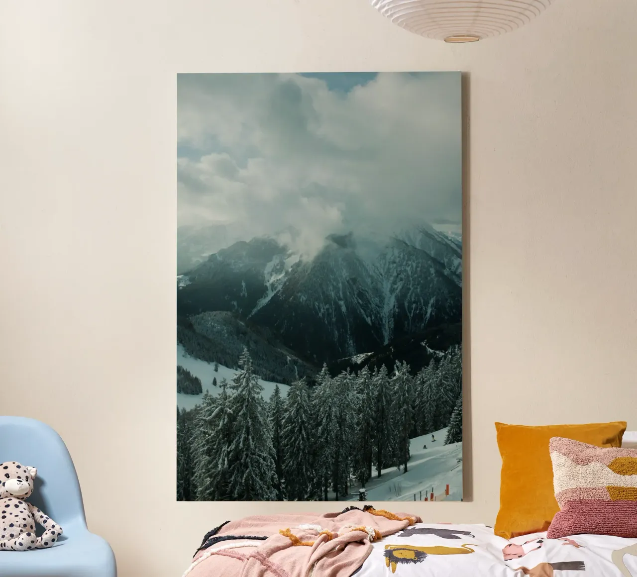The Cloud and the Mountain tela da Sebastian Hilgetag