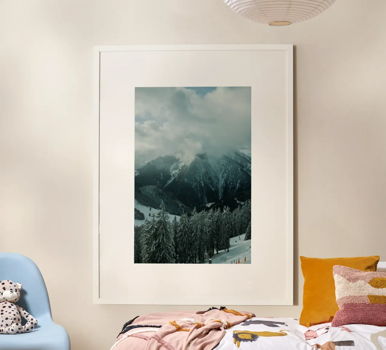 The Cloud and the Mountain carta hahnemühle da Sebastian Hilgetag