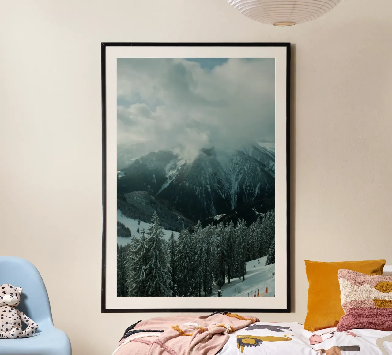 The Cloud and the Mountain carta hahnemühle da Sebastian Hilgetag