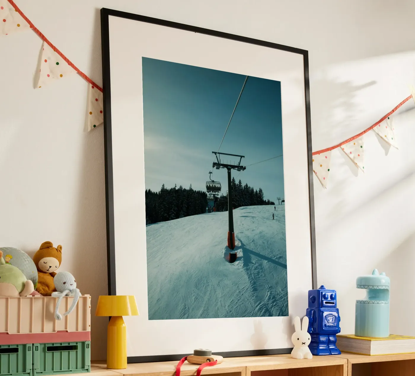 Winter Lift poster da Sebastian Hilgetag