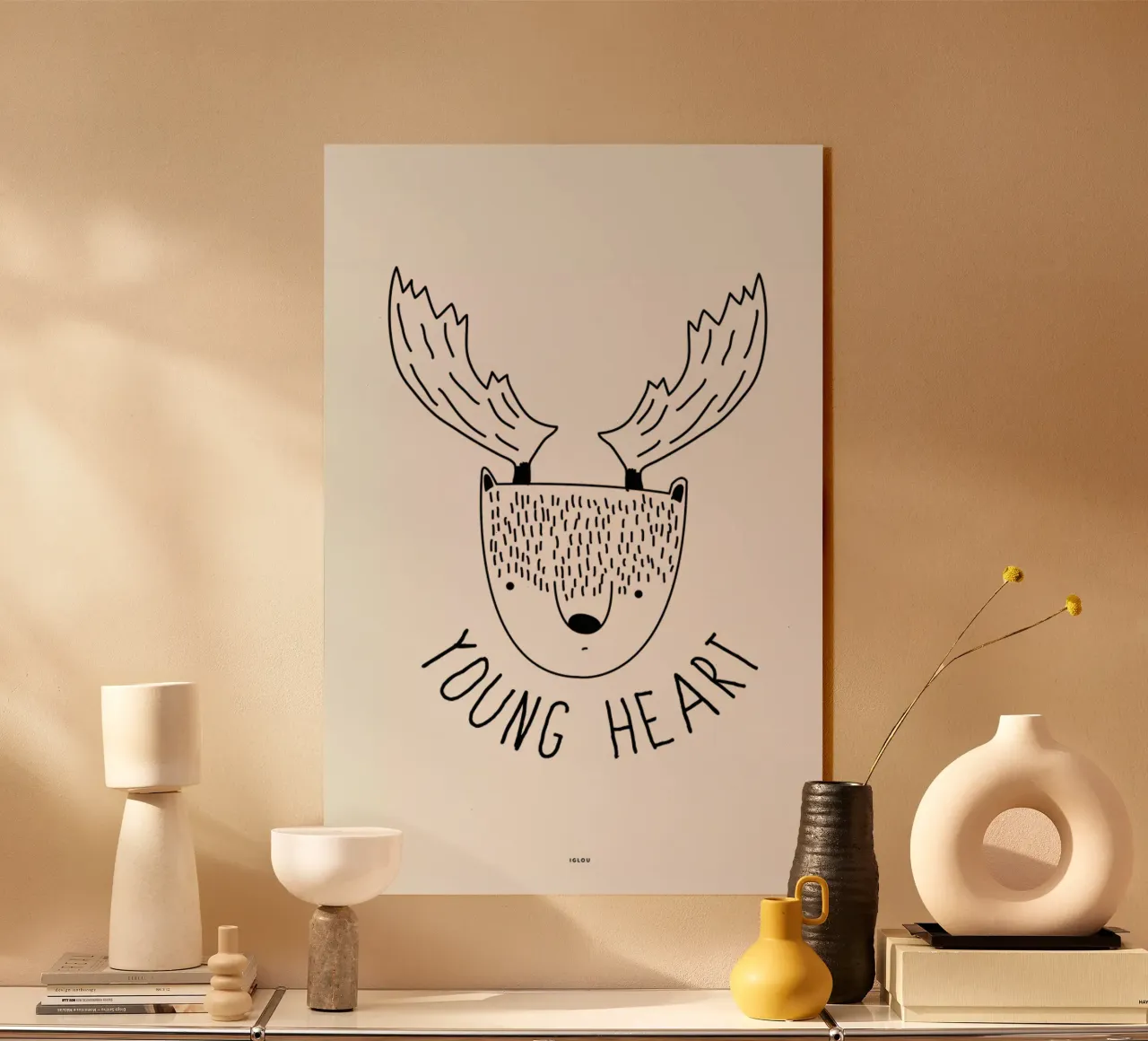 Young Heart plexiglass da Iglou