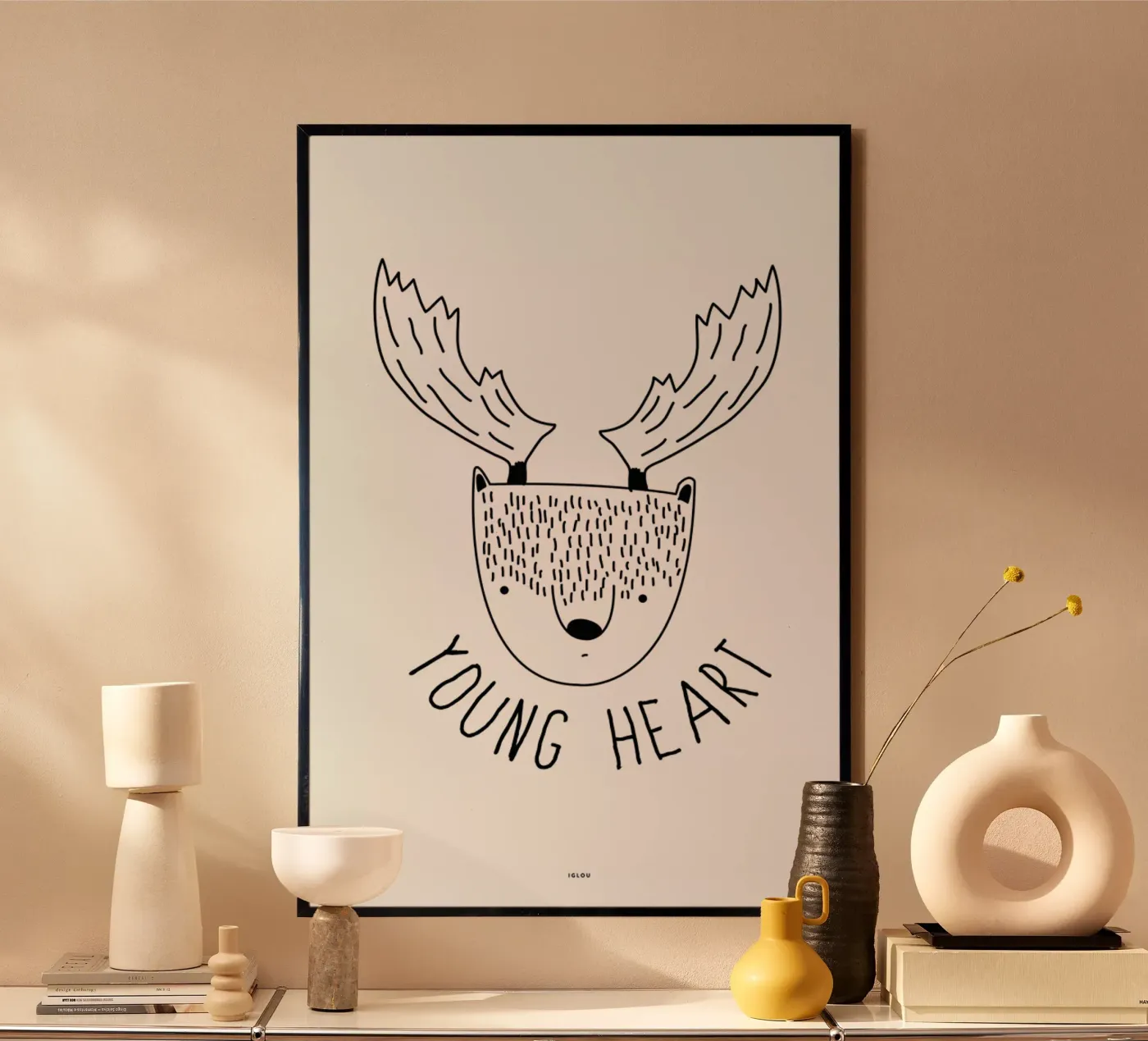 Young Heart poster van Iglou