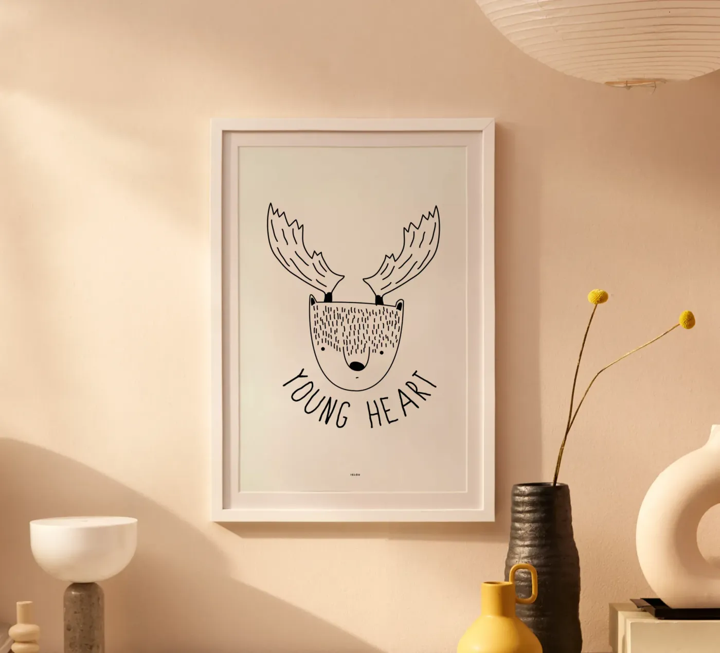 Young Heart poster van Iglou