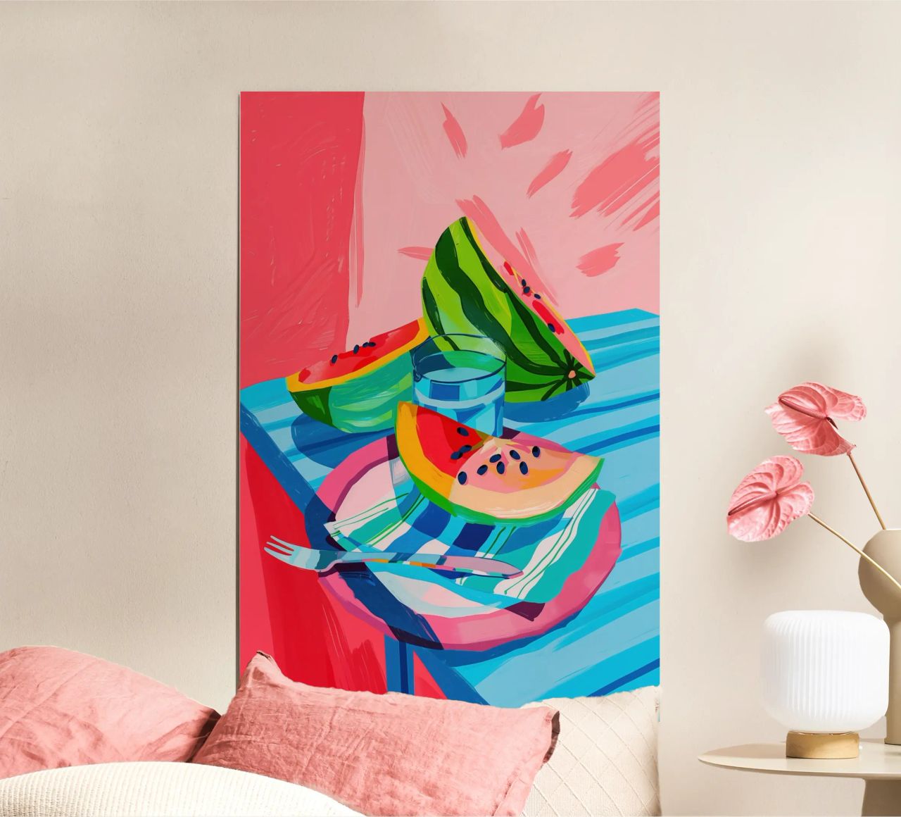 Summery water-melon snack poster by Autofocus