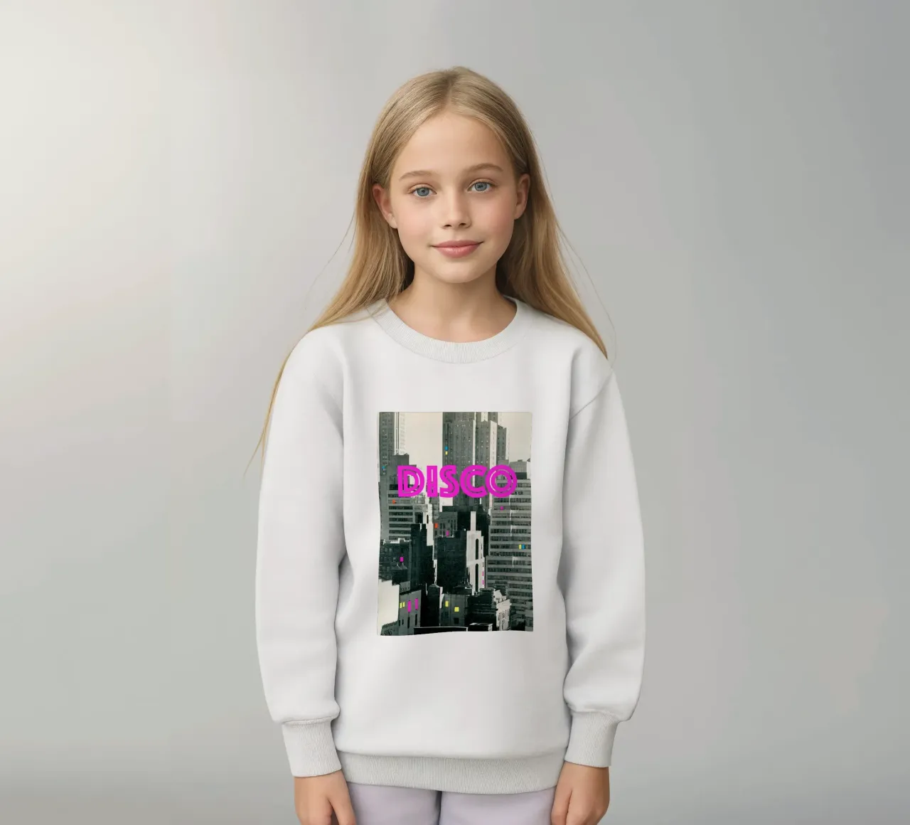 Discoteche a New York felpa bambino da Cassia Beck Collage